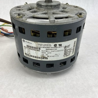 GE 5KCP39GGS336S Blower Motor 1/3 HP 1075 RPM 3SPD 115V - Untested