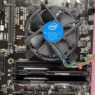 Gigabyte GA-Q170M-MK MB Intel Core i5-6600 3.3GHz 2x4GB RAM with I/O Shield