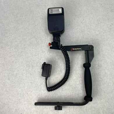 Cannon Speedlite 200E w/ StroboFrame QuickFlip 350
