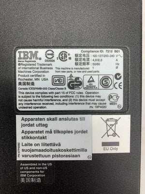 IBM 7212-102 Storage Device Enclosure w/ DVD Player - Parts or Repair