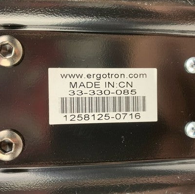 Ergotron Neo-Flex 33-330-085 Dual Monitor Stand
