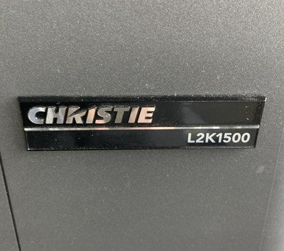 Christie L2K1500 Large Venue Projector 3970 Lamp Hours - No Lens No Remote