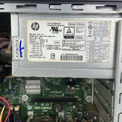 HP Pavilion 550-153W MT Intel Core i3-4170 3.7GHz 6GB RAM No HDD No OS