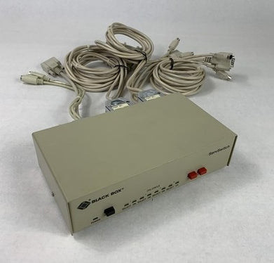 Black Box ServSwitch SW722A-R2 w/ Cords