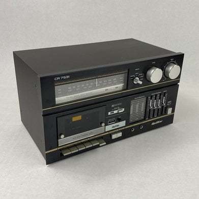 Quazar CR7531 Receiver Tape Deck Tested