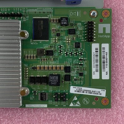 NetApp 110-00401+A0 111-02026 SAS WWN X16 4-Port QSFP