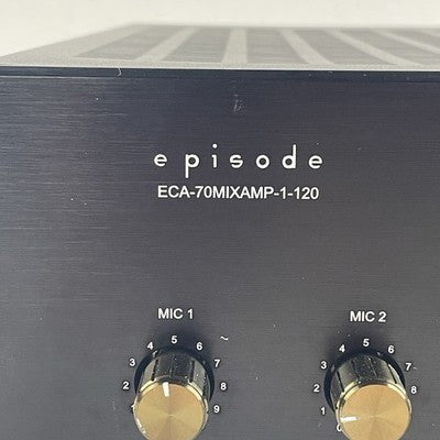 Episode ECA-70MIXAMP-1-120  Commercial Amplifier Mixer For Parts