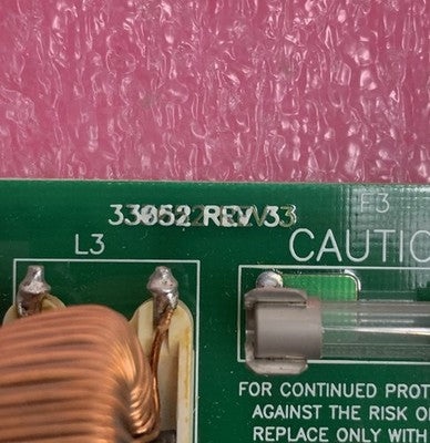 Zebra 33052 / 33050P Rev 12 Power Supply Board for 105SL Thermal Label Printer
