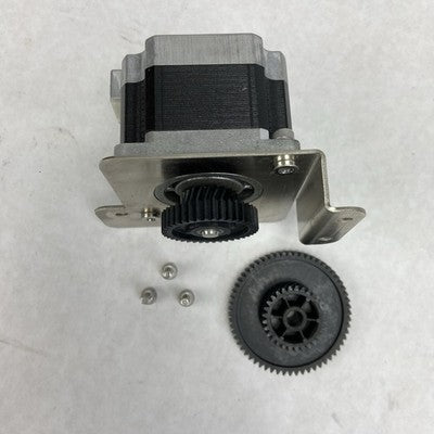 Zebra ZT230 Printer Stepper Drive Motor and Gear P/N P1043859 ZT 200 Series