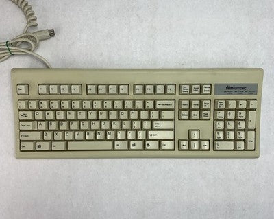 Magitronic KB-5923 D-K9500 5-Pin DIN-Wired Mechanical Keyboard - Tested