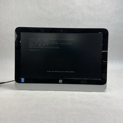 HP 19-2020XT AIO Intel Pentium J2900 2.41GHz 8GB RAM No HDD/OS