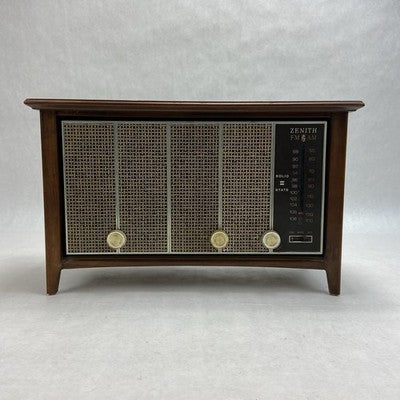 Vintage Zenith Solid State Radio Z430 Tabletop Radaio Tested