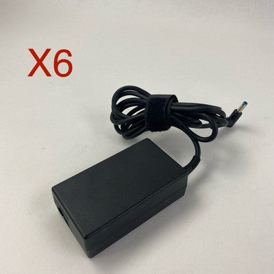 HP TPN-AA06 65W Blue Tip Barrel AC Adapter- No Power Cord Lot of 6