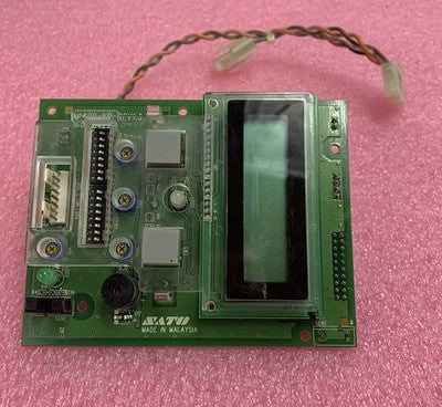 Sato MR400-KB Rev 1.3 PCB Display Panel for Sato CL408E