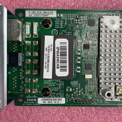 Cisco NIM-1MFT-T1/E1 Multi-Flex Trunk Voice Card 73-14504-06