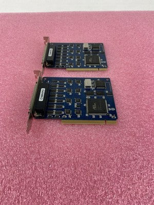 Moxa PCB168H/PCI PCI 8-Port High Speed Serial Card Lot of 2
