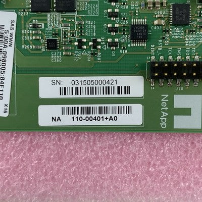 NetApp 110-00401+A0 111-02026 SAS WWN X16 4-Port QSFP