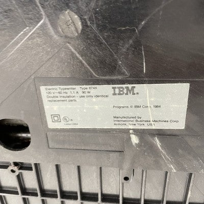 IBM Wheelwriter 3 Electronic Typewriter No Ribbon Parts or Repair