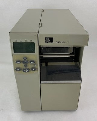 Zebra 105SL Plus 203DPI ZPL 102-8K1-00000 Thermal Label Printer- Parts or Repair