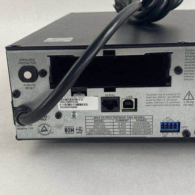 APC SMX1500RMZUNC Smart-UPS X 1500 Rackmount No batteries No Faceplate 8 Outlet