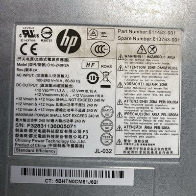 HP Compaq 6200 Pro SFF Intel Core i3-2100 3.1GHz 2x2GB RAM No HDD No OS