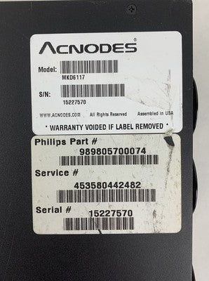 Acnodes MKD6117 Rackmount 17" KVM Console - Tested