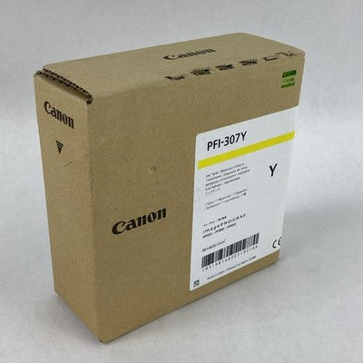 Canon PFI-307Y OEM Yellow Ink Tank for ImagePROGRAF iPF830/840/850 Exp 03/2024