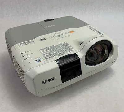 Epson BrightLink 436Wi H536A LCD Lamp Projector 2016 Lamp Hours No Remote