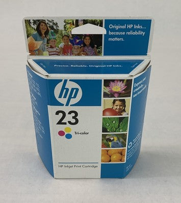 HP Inkjet 23 C1823D Tri-Color Ink Cartridge Exp. Feb 2010