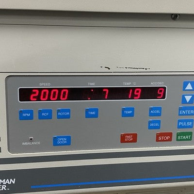 Beckman Coulter TJ-25 Refrigerated High Speed Centrifuge