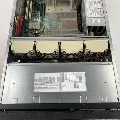 Data Domain DD510 S5000PSL Array 1x Intel Xeon 5110 1.6GHz 4GB RAM No OS/HDD