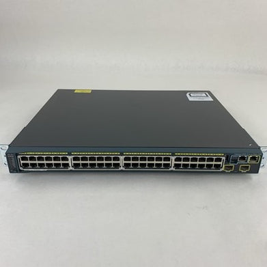 Cisco WS-C2960S-48FPD-L Catalyst 2960-S 48x 1GB PoE Tested Reset