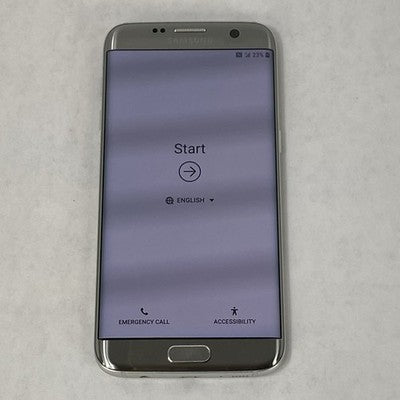 Samsung Galaxy S7 Edge SM-G935V Verizon 32GB 5.5" Silver Titanium