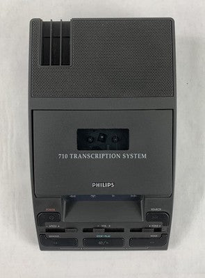 Philips 710 Transcription System w/ AC Adapter Power Supply