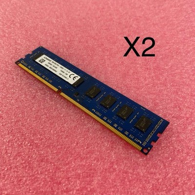 Kingston 8GB DDR3 PC3L Desktop Memory Ram 9994303-159.A00G - Lot of 2