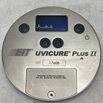 EIT UVICURE PLUS II Radiometer 10W/cm2 10W UVV UV Peak Irradiance Meter Profiler