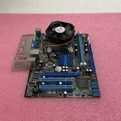 ASUS P5G41T-M Motherboard Intel Core 2 Duo E7500 2.93GHz 2GB RAM w/IO