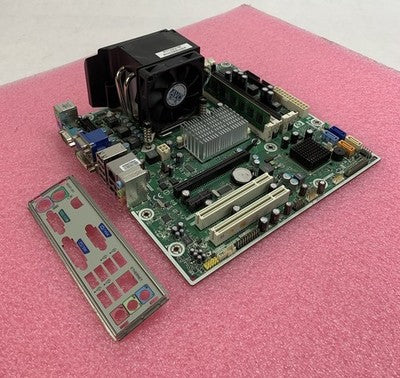 HP PRO 3000 SFF Motherboard Pentium Dual-Core E6700 3.2GHz 2GB RAM w/ Shield