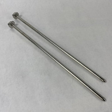 Agilent Vankel Varian 15" Stainless Steel Dissolution Basket Shaft Lot of 2