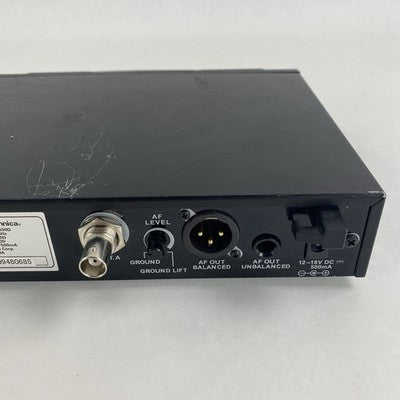 Audio-technica ATW-R3100D UHF Synthesized Deiversity Receiver Untested