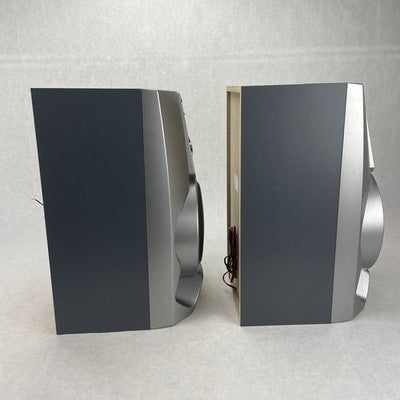 Sony SS M100 Speakers 3 Way Bass Reflex System 6 Ohms Gray Tested