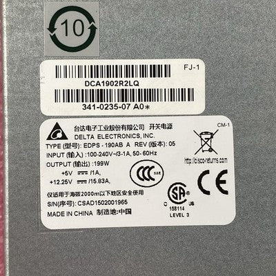 Delta Electronics EDPS-190AB A Rev 05 199W Power Supply