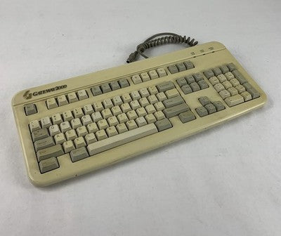 Gateway 2000 2189013-00-002 PS/2-Wired Vintage Mechanical Keyboard - Tested