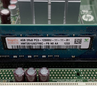 HP Compaq 400 Pro Motherboard Intel Core 2 Duo E7500 2.93GHz 4GB RAM No Shield