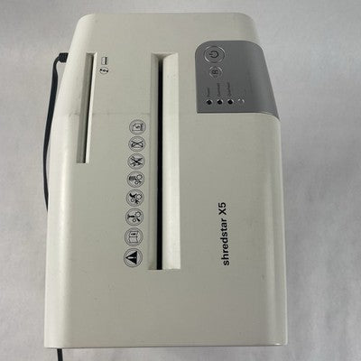 HSM Shredstar X5 10-Sheet Strip Cut Paper Document Shredder