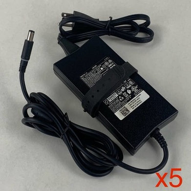 Dell DA130PE1-00 130W AC Adapter 19.5V 6.7A PA-4E OEM Laptop Charger Lot of 5x