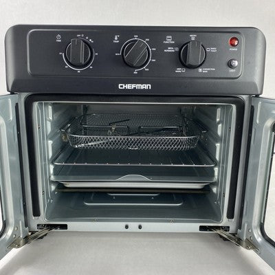 Chefman RJ50-FDAF-M25 French Door Air Fryer Oven