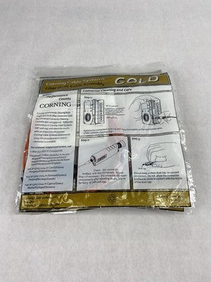Corning Gold 575702K5141001M Fiber Optic Jumper Cord Lot of 6