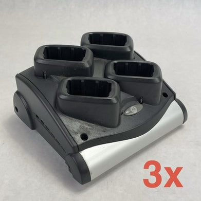 Motorola Symbol SAC9000-4000 Battery Charger Cradle Lot of 3