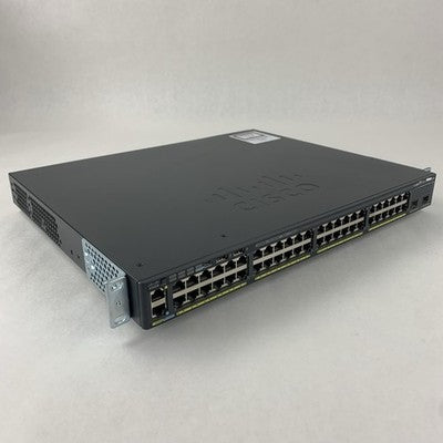 Cisco Catalyst  WS-2960X-48LPD-L V03 48 Ports Network Switch C2960X Stack Tested
